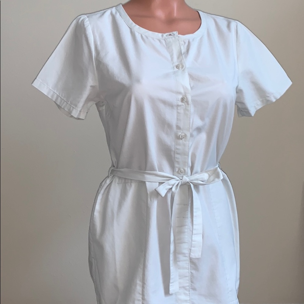 Nau Twisted Tencel Shirt Dress NWT 4